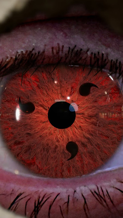 Realistic Mangekyou Sharingan in REAL LIFE (Uchiha Obito / Hatake Kakashi)