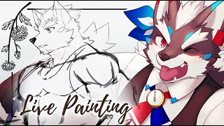 【お絵かき】リハビリ配信【Vtuber/逢魔牙ワルト】