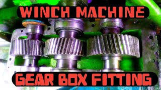 winch gear box repair & installation.