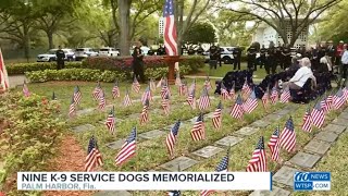 Police honor K-9 officers that have died | 10News WTSP