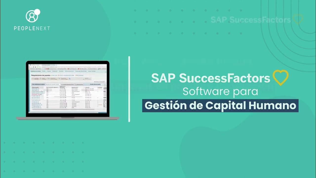 Sap successfactors el sistema de recursos humanos que tu empresa