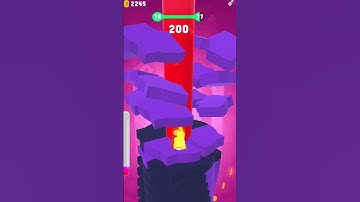 Drop Stack Ball 🏀🏀🏀 Game amazing gameplay (iOS Android gameplay)