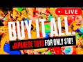 sorting through hundreds of japanese toys while you buy them 🗼 LIVE FROM TOKYO!