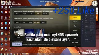 Pc De 2Gb Ram De Pubg Mobileyi Hdr Oynamak Iste O Efsane Ayar.sonuna Kadar Izleyin