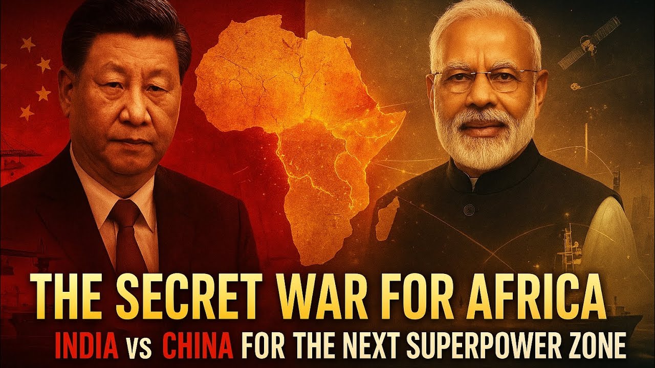 The Secret War for Africa — India vs China for Global Power - YouTube