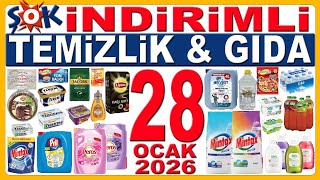 Şok İndi̇ri̇mli̇ Temi̇zli̇k Gida Ürünleri̇ Bu Hafta Şok 28 Ocak 2026 Katalğu Şok Market Bu Hafta