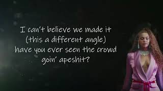 APES**T - The Carters (Lyrics)