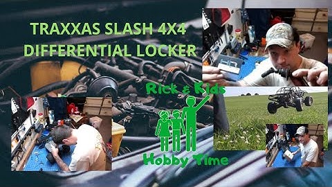 Slash 4X4 Rear Differential Locker! (Unboxing and Install)