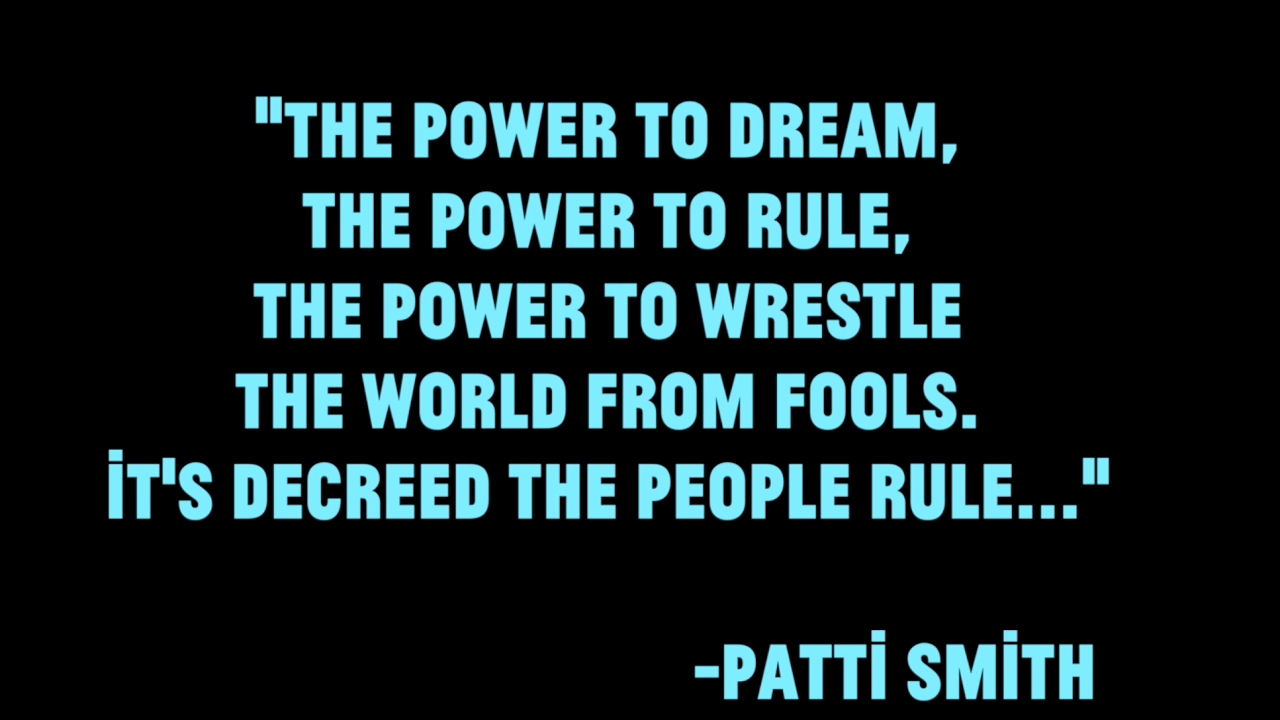 Choir Sings Patti Smith People Have The Power YouTube Choir sings patti smith people have the power youtube