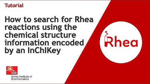 How to search for Rhea reactions using the chemical structure information encoded by an InChIKey