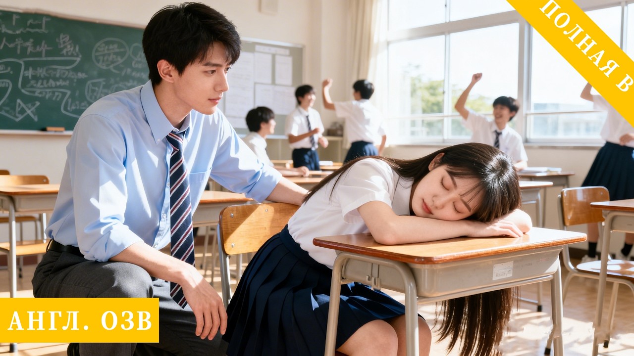 Парень,в которого она была тайно влюблена три,вдруг сам начал за ней бегать просто залюбил до небес.