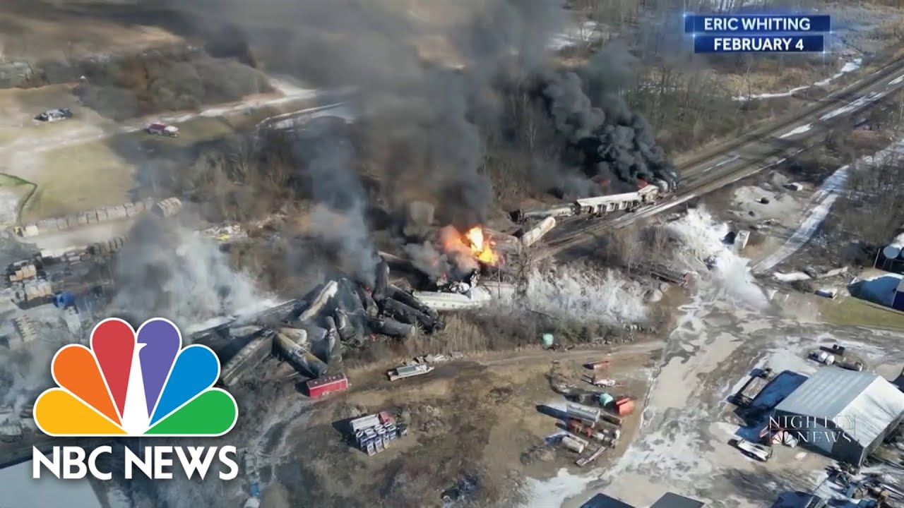 East Palestine residents’ concerns grow over Ohio train derailment pollution