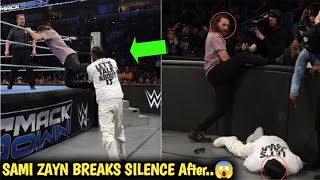 Sami Zayn breaks silence after shocking Helluva Kick 😱 real reason revealed WWE SmackDown drama