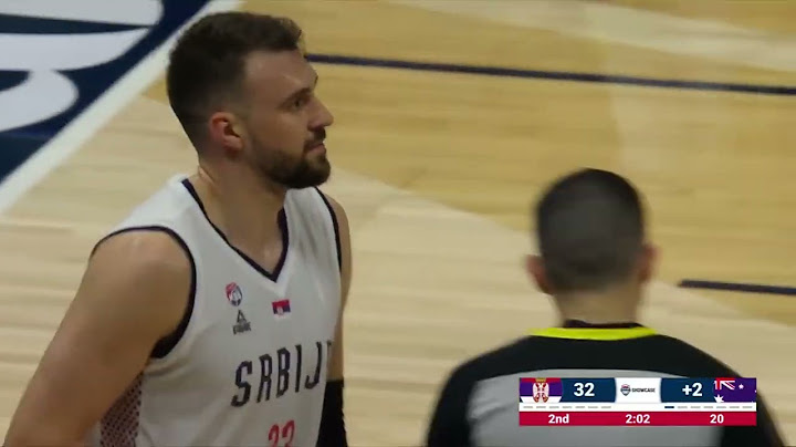SERBIA vs AUSTRALIA  FULL GAME HIGHLIGHTS  USAB SHOWCASE  2024