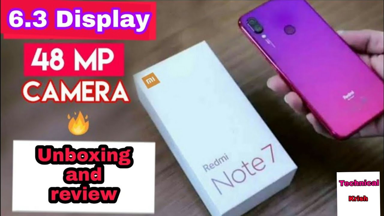 Redmi Note 7 honest Review And Unboxing || 48 Mega Pixel Camera [Hindi]