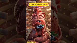 5 Foods Your Heart Loves | Heart Recovery Animation #shorts