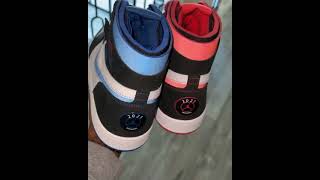 Shows Off The Air Jordan 1 Zoom Cmft 2021 Pro Bowl Pe. Tag An Nfl X Aj1 Fan