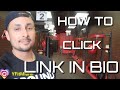 How to click link in bio on Instagram