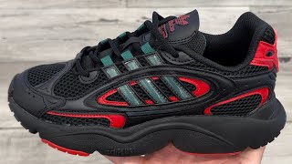 Adidas Ozmillen Black Red Shoes