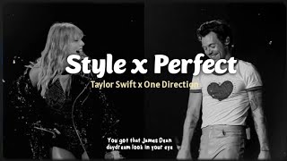 Taylor Swift x One Direction - Style x Perfect (Lirik Terjemahan) TikTok Mashup by Teller 13 Taylor