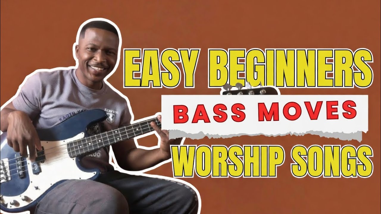 Easy Worship Bass Moves For a 1-5-6-5-4-1 |Beginners. - YouTube