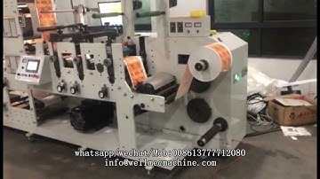 8 Colors UV IR Adhesive Label Flexo Printing Machine