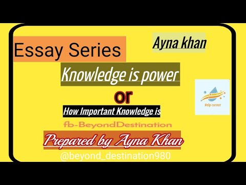 knowledge is power essay in tamil