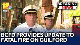 Breaking: BCFD updates fatal fire on Guilford Avenue