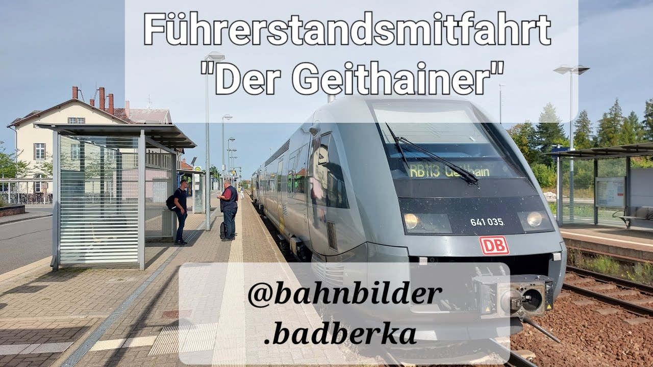 Führerstandsmitfahrt "Der Geithainer" mit BR 641