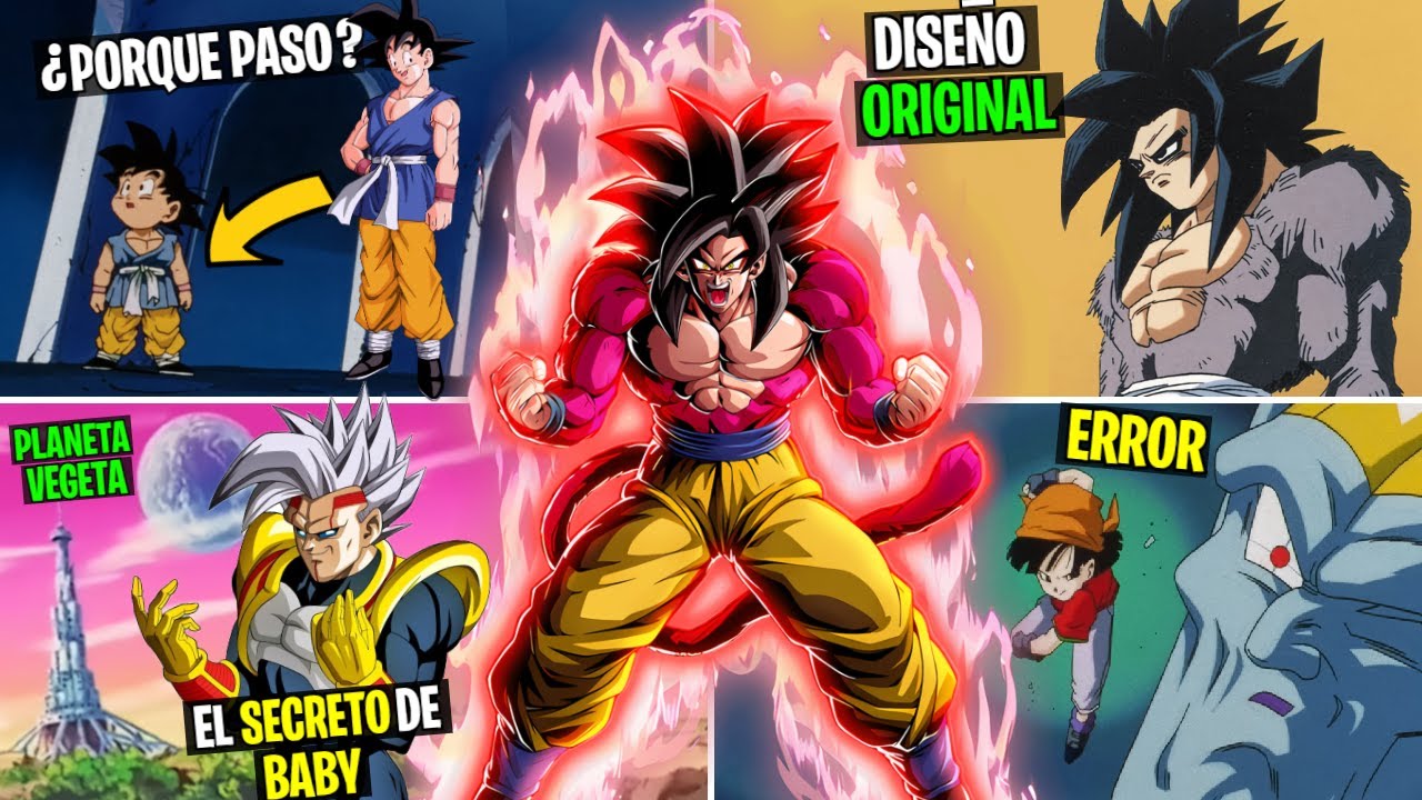 50 CURIOSIDADES de la SAGA de BABY | DRAGON BALL GT