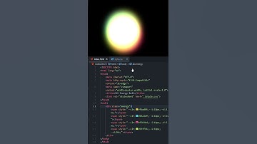 CSS Energy Effect! 🔥 #shorts #programming #code #css #html