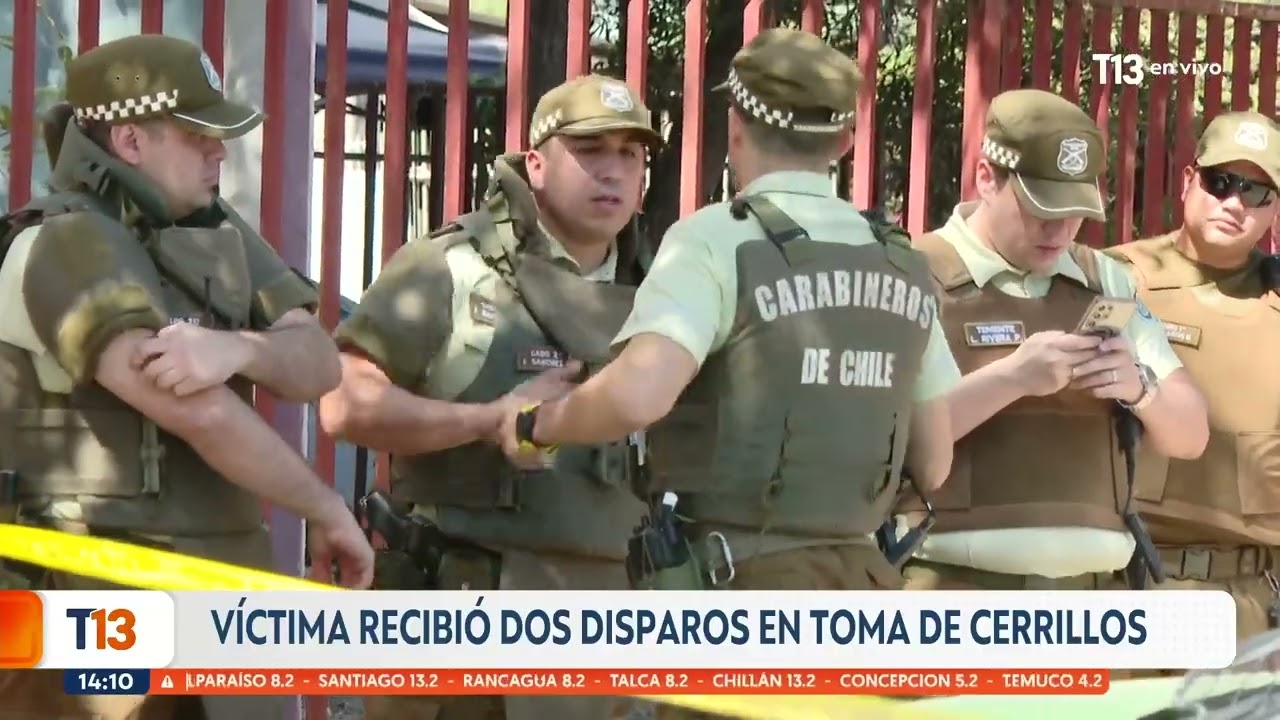 Homicidio en toma de Cerrillos: disparan a hombre en un 