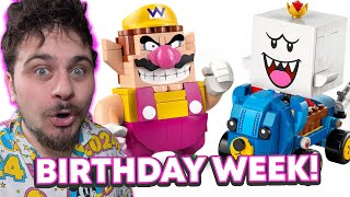 Building Wario + King Boo in LEGO!