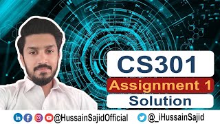 CS301 Assignment No 1 Solution | Data Structure | Virtual Uni | Deadline Nov 26 2020 | Urdu / Hindi