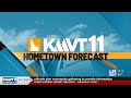 Hot and sunny weather is back as we approach weekend