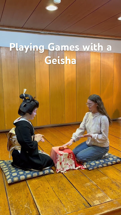 I Won Against the Geisha #geisha #japan #japanlife #japantravel #tokyo #tokyojapan