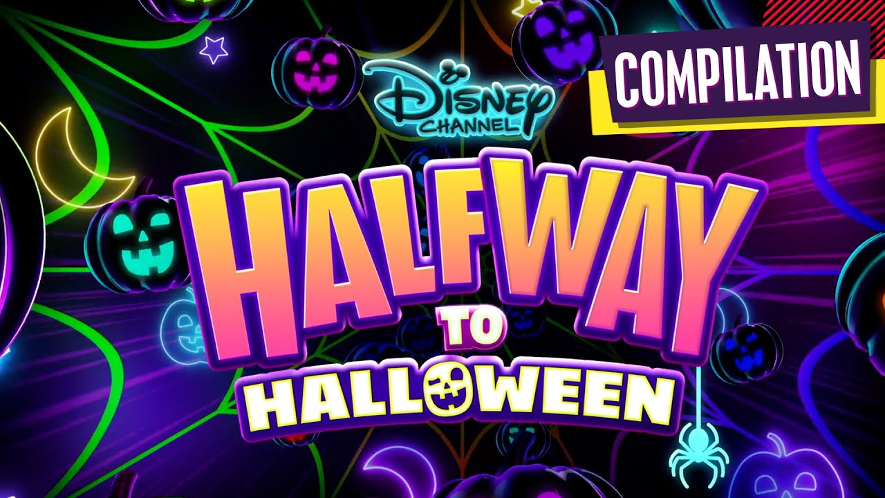 Halfway to Halloween! 🎃 Compilation disneychannel YouTube