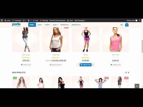 porto admin responsive html5 template