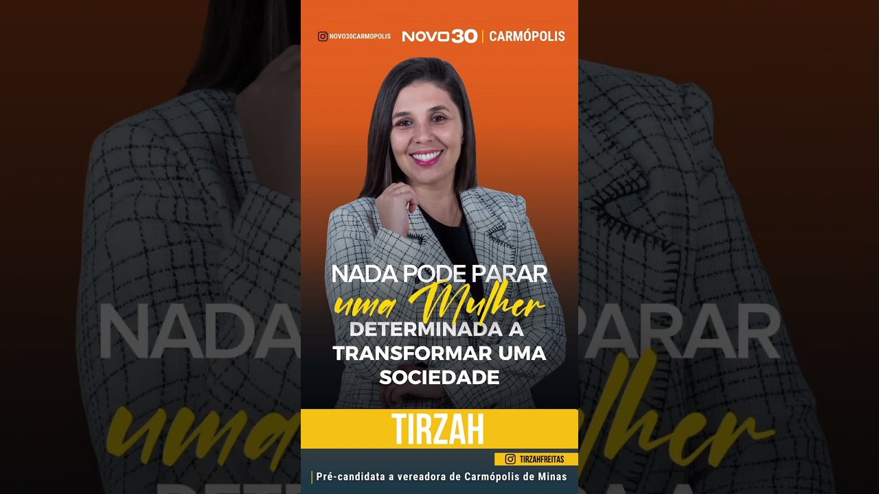 Hoje sou pré-candidata a vereadora em Carmópolis de Minas. 🧡🚀
