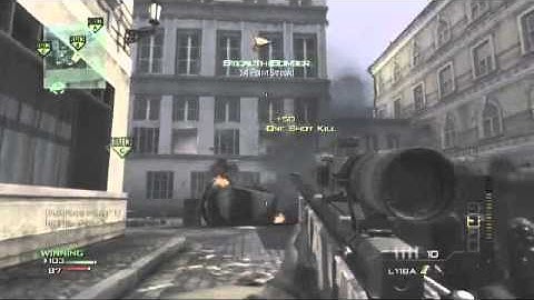 MW3 Quick Scope Montage