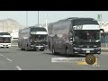 تنقل الحجاج من مشعر منى إلى مشعر عرفات