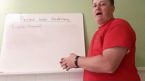 4-17: IM Algebra 1 - Writing Inverse Functions to Solve Problems