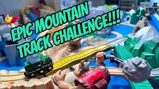 Ultimate Mountain Track Mayhem! | Mixing Brio, KidKraft, and Thomas & Friends #thomasandfriends