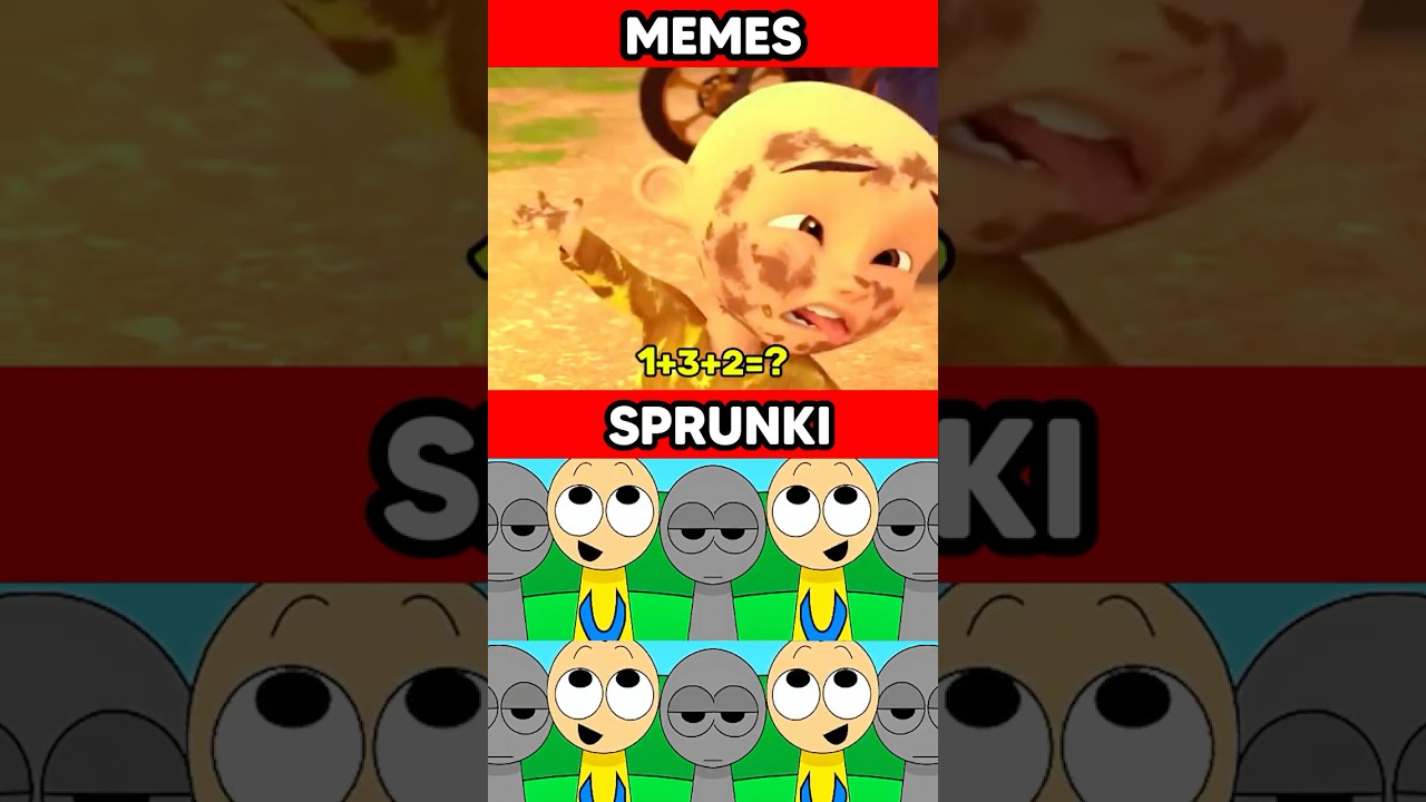 SPRUNKI INCREDIBOX UPIN & IPIN vs MEMES