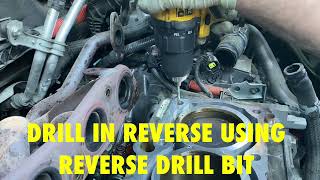 HOW TO REMOVE BROKEN CYLINDER HEAD BOLT screenshot 4