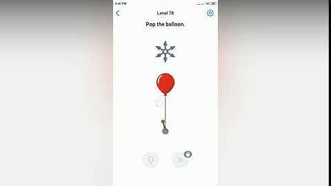 Easy Game - Pop the balloon - Level 78 solution