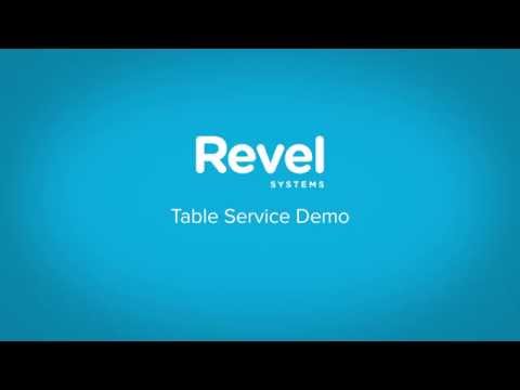 Revel Systems Table Service Demo