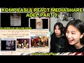 Kompilasi  react mediashare ci adel part 9 bocor gess  viral reaction adeline deankt