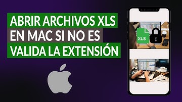 Cómo Puedo Abrir Archivos XLS en mi Mac si la Extensión no es Válida