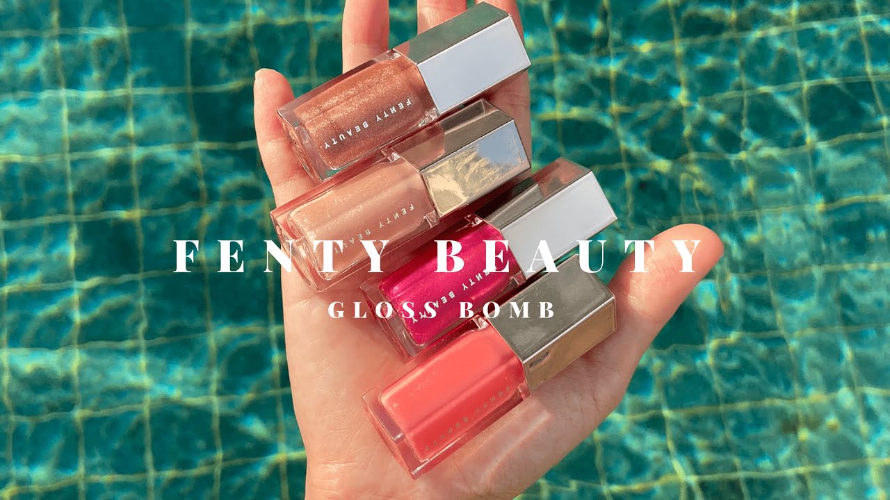 THE BEST LIP GLOSS? Fenty Beauty Glossy Posse Swatches Holo'Daze